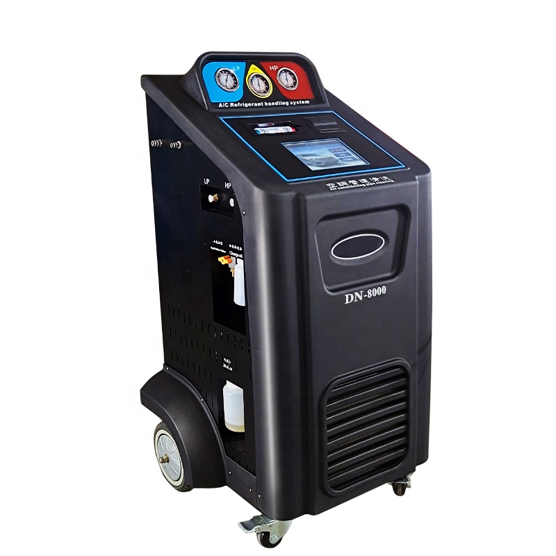 HW-8000 R134a 및 R1234yf 자동차 에어 - Coolant Flush Machine 리뷰 및 가격