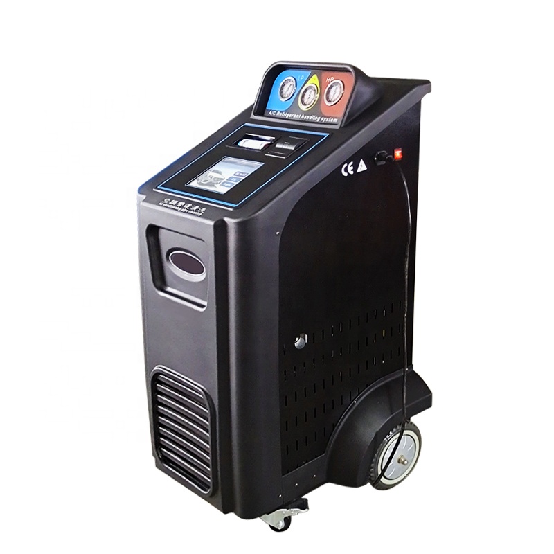 HW-8000 R134a 및 R1234yf 자동차 에어 - Coolant Flush Machine 리뷰 및 가격
