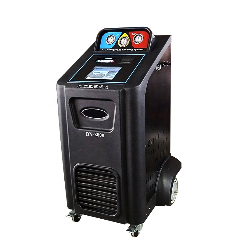 HW-8000 R134a 및 R1234yf 자동차 에어 - Coolant Flush Machine 리뷰 및 가격