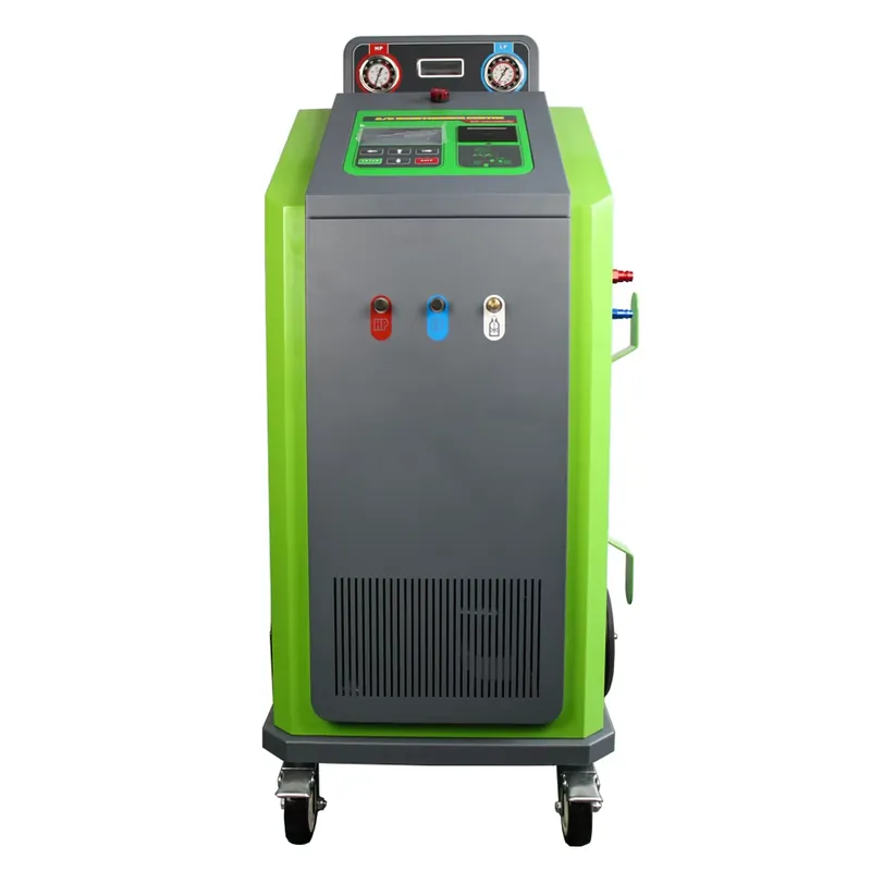 자동 R1234yf 냉매 회수 및 충전기 (에어컨 시스 - Coolant Flush Machine 리뷰 및 가격