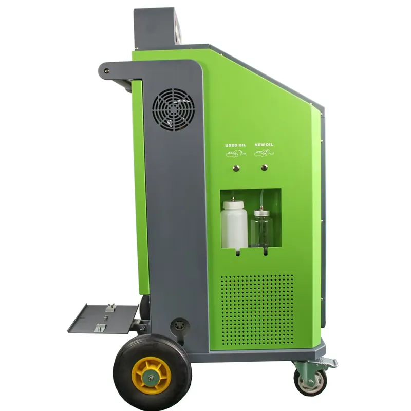 자동 R1234yf 냉매 회수 및 충전기 (에어컨 시스 - Coolant Flush Machine 리뷰 및 가격