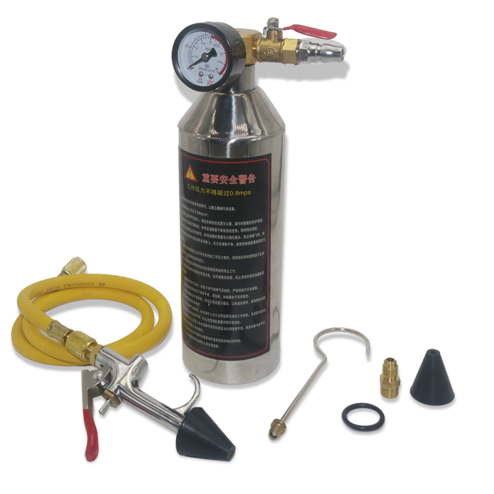 에어컨 시스템 플러시 캔니스터 건 키트 R134 R12 - Coolant Flush Machine 리뷰 및 가격